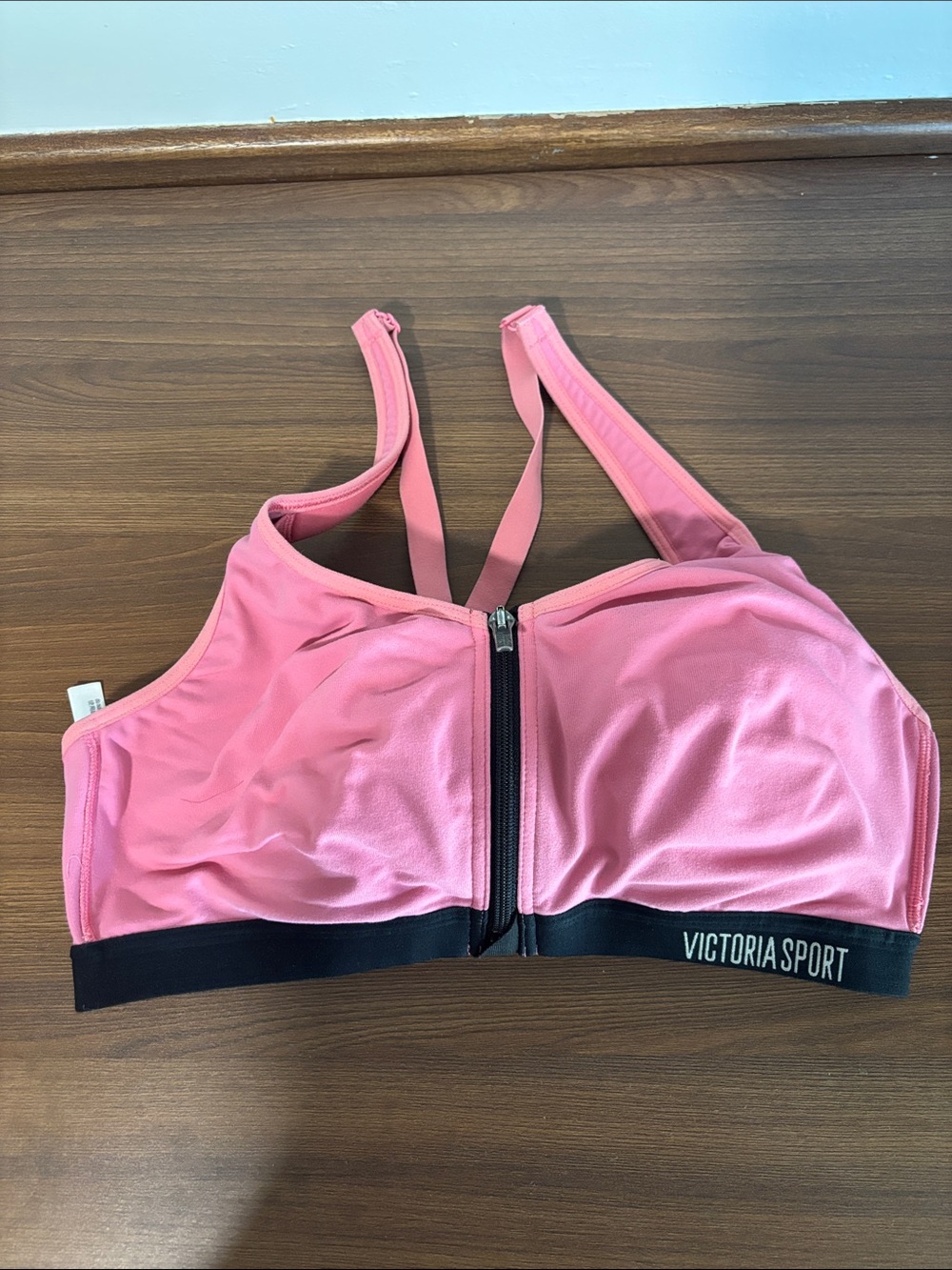 Victoria's Secret Pink Front-Zip Victoria Sport High-Impact Bra